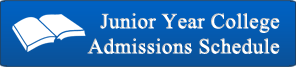 Junior Year Admissions Schedule
